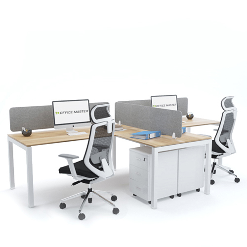 Bella Workstation Cluster Of 2 In Line T Shape